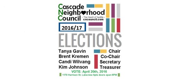 CNC Elections April 20th, 2016 Lakeview