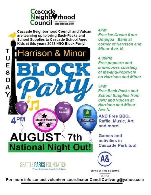 2018 NNO Block Party Poster