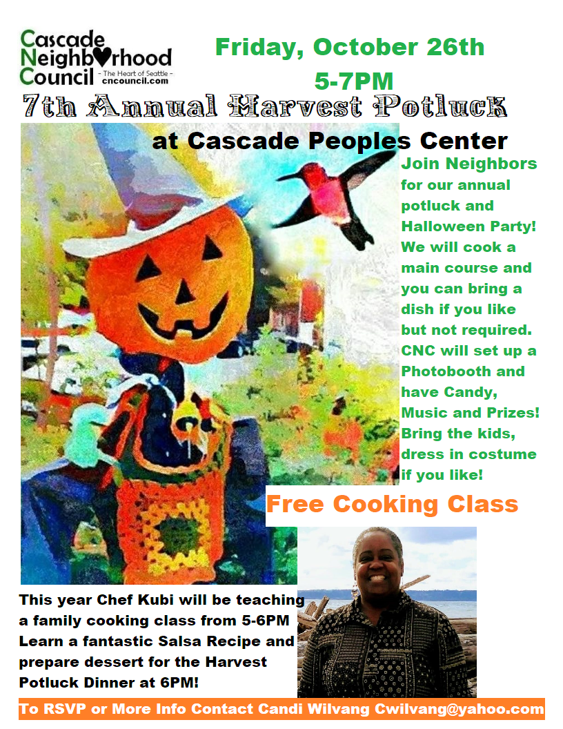 Harvest Potluck 2018