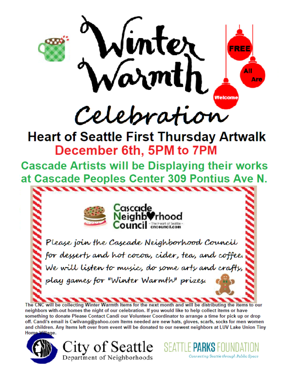 winter warmth CNC 2018