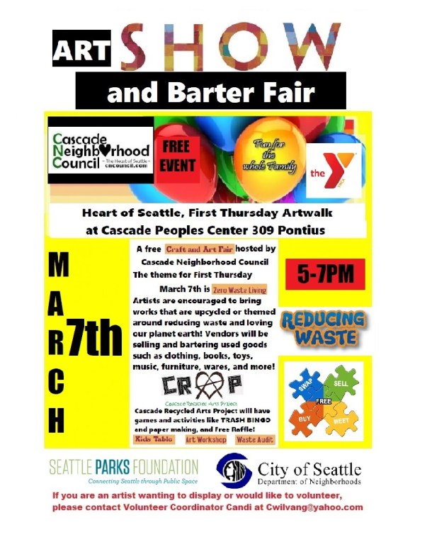 art and barter flier March 2019